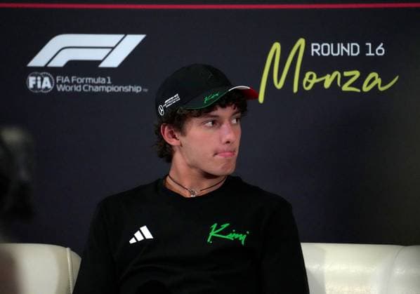 FORMULA 1 PIRELLI GRAN PREMIO D™ITALIA 2025 04 09 2025, Autodromo Nazionale Monza, Monza, FORMULA 1 PIRELLI GRAN PREMIO D™ITALIA 2025 , pictured Andrea Kimi Antonelli ITA , Mercedes AMG Petronas Formula One Team nordphotoxGmbHx xBratic nph00250