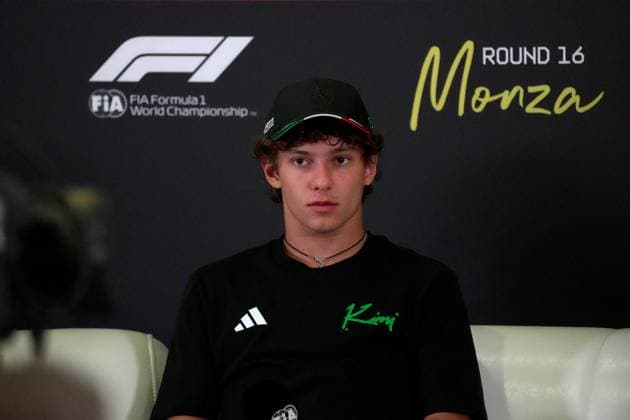 FORMULA 1 PIRELLI GRAN PREMIO D™ITALIA 2025 04 09 2025, Autodromo Nazionale Monza, Monza, FORMULA 1 PIRELLI GRAN PREMIO D™ITALIA 2025 , pictured Andrea Kimi Antonelli ITA , Mercedes AMG Petronas Formula One Team nordphotoxGmbHx xBratic nph00250