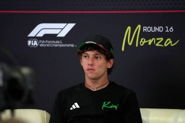 FORMULA 1 PIRELLI GRAN PREMIO D™ITALIA 2025 04 09 2025, Autodromo Nazionale Monza, Monza, FORMULA 1 PIRELLI GRAN PREMIO D™ITALIA 2025 , pictured Andrea Kimi Antonelli ITA , Mercedes AMG Petronas Formula One Team nordphotoxGmbHx xBratic nph00250