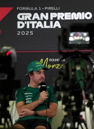 FORMULA 1 PIRELLI GRAN PREMIO D™ITALIA 2025 04 09 2025, Autodromo Nazionale Monza, Monza, FORMULA 1 PIRELLI GRAN PREMIO D™ITALIA 2025 , pictured Fernando Alonso ESP , Aston Martin Aramco Cognizant Formula One Team nordphotoxGmbHx xBratic nph00250