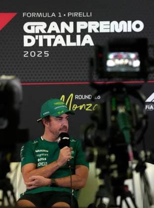 FORMULA 1 PIRELLI GRAN PREMIO D™ITALIA 2025 04 09 2025, Autodromo Nazionale Monza, Monza, FORMULA 1 PIRELLI GRAN PREMIO D™ITALIA 2025 , pictured Fernando Alonso ESP , Aston Martin Aramco Cognizant Formula One Team nordphotoxGmbHx xBratic nph00250