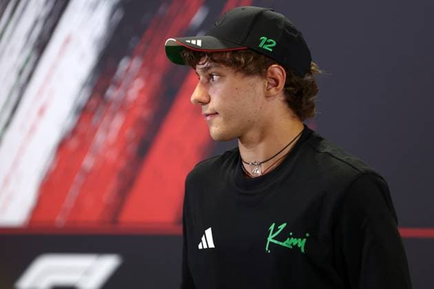 F1 Grand Prix of Italy Andrea Kimi Antonelli of Mercedes-AMG F1 Team during press conference, PK, Pressekonferenz ahead previews ahead of the F1 Grand Prix of Italy at Autodromo Nazionale on September 4, 2025 in Monza, Italy. Monza Autodromo Nazionale Italy Copyright: xMarcoxCanonierox