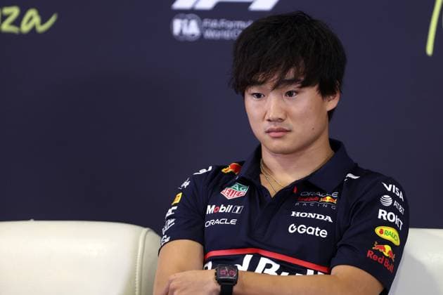 F1 Grand Prix of Italy Yuki Tsunoda of Red Bull Racing during press conference, PK, Pressekonferenz ahead previews ahead of the F1 Grand Prix of Italy at Autodromo Nazionale on September 4, 2025 in Monza, Italy. Monza Autodromo Nazionale Italy Copyright: xMarcoxCanonierox