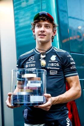 12 Andrea Kimi Antonelli ITA, Mercedes AMG Petronas F1 Team , F1 Grand Prix of Italy at Autodromo Nazionale Monza on September 4, 2025 in Monza, Italy Photo by HOCH ZWEI Monza Italy