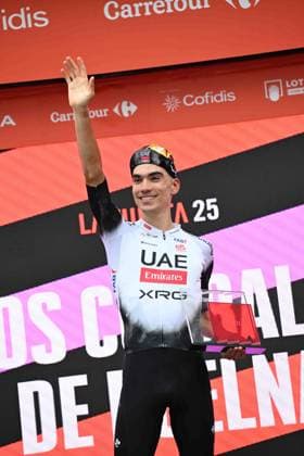 04-09-2025 Vuelta A Espana; Tappa 12 Laredo - Los Corrales De Buelna; 2025, Uae Team Emirates - Xrg; Ayuso Pesquera, Juan; Los Corrales De Buelna; 