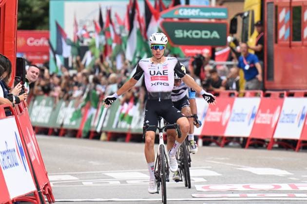 04-09-2025 Vuelta A Espana; Tappa 12 Laredo - Los Corrales De Buelna; 2025, Uae Team Emirates - Xrg; Ayuso Pesquera, Juan; Los Corrales De Buelna; 