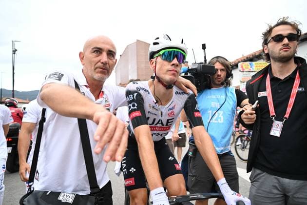 04-09-2025 Vuelta A Espana; Tappa 12 Laredo - Los Corrales De Buelna; 2025, Uae Team Emirates - Xrg; Ayuso Pesquera, Juan; Los Corrales De Buelna; 