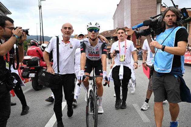 04-09-2025 Vuelta A Espana; Tappa 12 Laredo - Los Corrales De Buelna; 2025, Uae Team Emirates - Xrg; Ayuso Pesquera, Juan; Los Corrales De Buelna; 