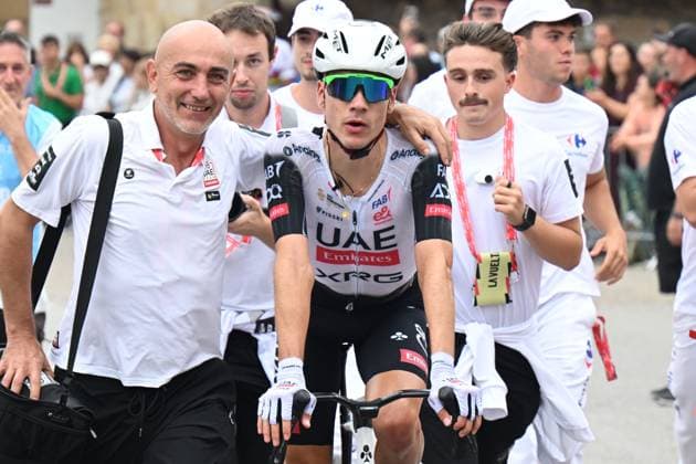 04-09-2025 Vuelta A Espana; Tappa 12 Laredo - Los Corrales De Buelna; 2025, Uae Team Emirates - Xrg; Ayuso Pesquera, Juan; Los Corrales De Buelna; 