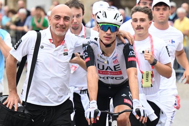04-09-2025 Vuelta A Espana; Tappa 12 Laredo - Los Corrales De Buelna; 2025, Uae Team Emirates - Xrg; Ayuso Pesquera, Juan; Los Corrales De Buelna; 