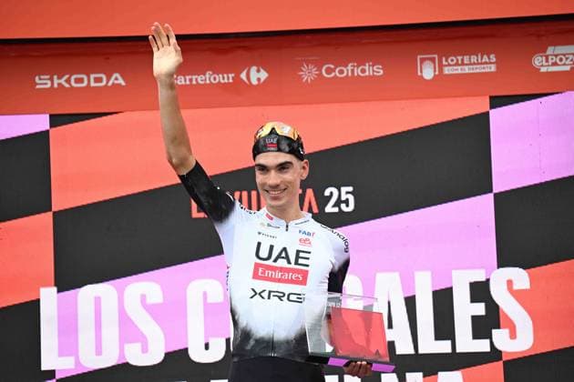 04-09-2025 Vuelta A Espana; Tappa 12 Laredo - Los Corrales De Buelna; 2025, Uae Team Emirates - Xrg; Ayuso Pesquera, Juan; Los Corrales De Buelna; 