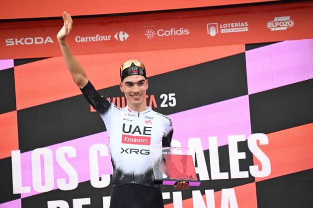 04-09-2025 Vuelta A Espana; Tappa 12 Laredo - Los Corrales De Buelna; 2025, Uae Team Emirates - Xrg; Ayuso Pesquera, Juan; Los Corrales De Buelna; 