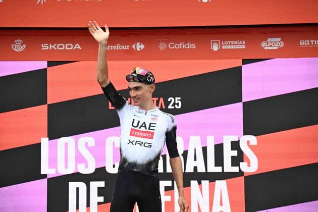 04-09-2025 Vuelta A Espana; Tappa 12 Laredo - Los Corrales De Buelna; 2025, Uae Team Emirates - Xrg; Ayuso Pesquera, Juan; Los Corrales De Buelna; 