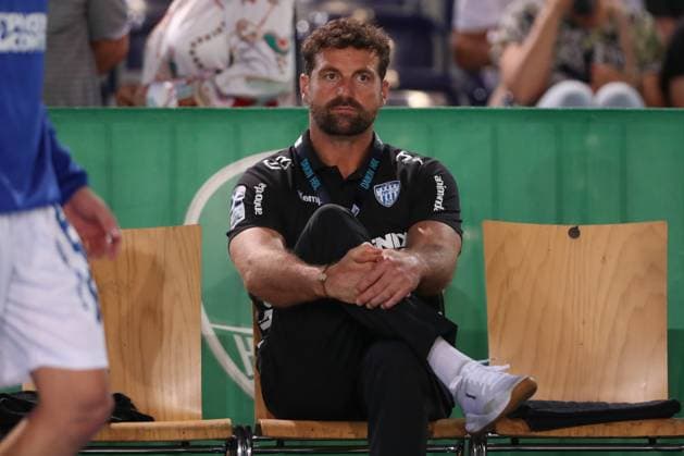 04 09 2025, xtgx, Handball, Daikin HBL, SC DHfK Leipzig TBV Lemgo Lippe v l Florian Kehrmann Lemgo, Coach Portrait, Portrait, Single Image Leipzig
