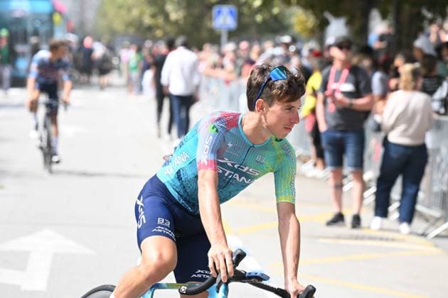 04-09-2025 Vuelta A Espana; Tappa 12 Laredo - Los Corrales De Buelna; 2025, Xds - Astana; Fortunato, Lorenzo; Laredo; 