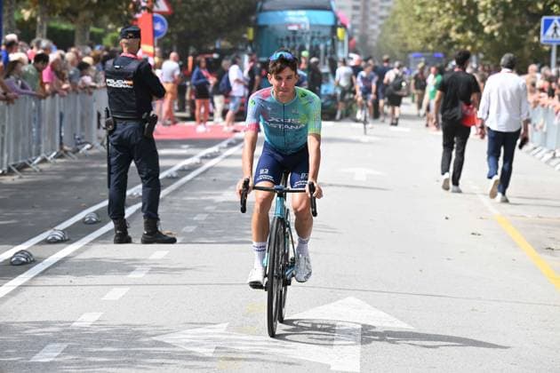 04-09-2025 Vuelta A Espana; Tappa 12 Laredo - Los Corrales De Buelna; 2025, Xds - Astana; Fortunato, Lorenzo; Laredo; 