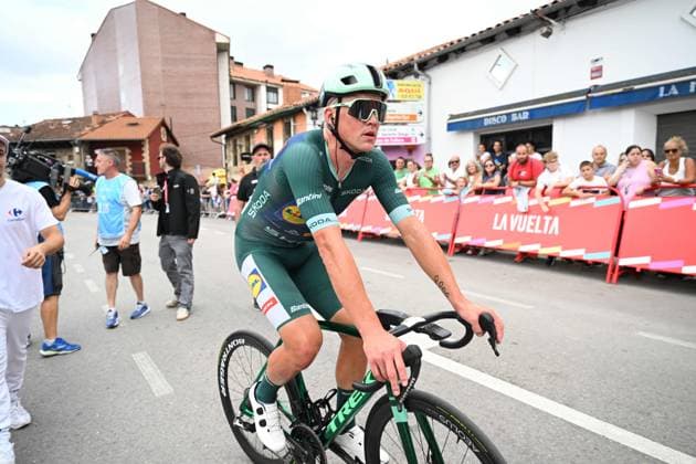 04-09-2025 Vuelta A Espana; Tappa 12 Laredo - Los Corrales De Buelna; 2025, Lidl - Trek; Pedersen, Mads; Los Corrales De Buelna; 