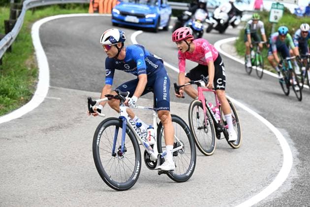 04-09-2025 Vuelta A Espana; Tappa 12 Laredo - Los Corrales De Buelna; 2025, Groupama - Fdj; Molard, Rudy; Puerto De Alisas; 