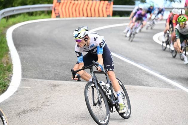 04-09-2025 Vuelta A Espana; Tappa 12 Laredo - Los Corrales De Buelna; 2025, Movistar; Puerto De Alisas; 