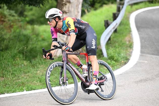 04-09-2025 Vuelta A Espana; Tappa 12 Laredo - Los Corrales De Buelna; 2025, Lotto; Segaert, Alec; Puerto De Alisas; 