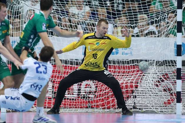 04 09 2025, xtgx, Handball, Daikin HBL, SC DHfK Leipzig TBV Lemgo Lippe v l Tomas Mrkva Leipzig, 16 Leipzig