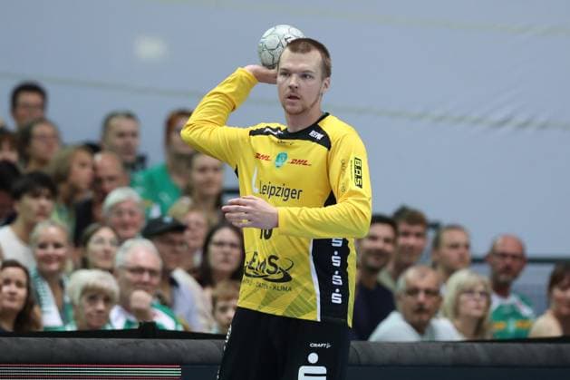 04 09 2025, xtgx, Handball, Daikin HBL, SC DHfK Leipzig TBV Lemgo Lippe v l Tomas Mrkva Leipzig, 16 Leipzig