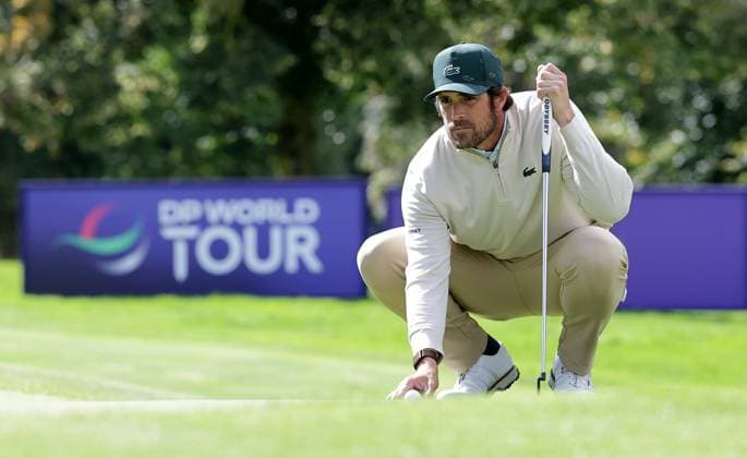 2025 Amgen Irish Open, The K Club, Kildare 4 9 2025 Nacho Elvira on the 9th Nacho Elvira 4 9 2025  Copyright: x INPHO BryanxKeanex BK1_5315