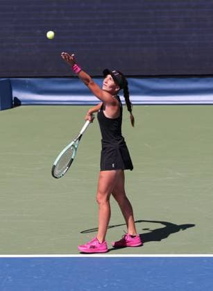 Julia Stusek GER , Girls Singles, Girls Singles, US Open Championships 2023, USTA Billie Jean King National Tennis Center, Flushing Meadows, New York, USA Copyright: xJuergenxHasenkopfx