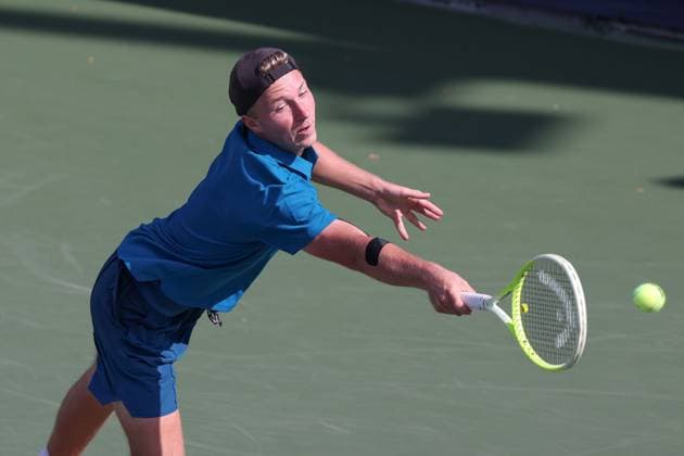 Max Schoenhaus, Boys Singles, Boys Singles, US Open Championships 2023, USTA Billie Jean King National Tennis Center, Flushing Meadows, New York, USA Max Schoenhaus, Boys Singles, Boys Singles, US Open Championships 2023, USTA Billie Jean King National Tennis Center, Flushing Meadows, New York, USA Copyright: xJuergenxHasenkopfx