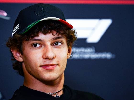 September 4, 2025, Piombino, Piombino, Italy: 12 Kimi Antonelli Of The Team Mercedes-Amg Petronas Formula One Team, Mercedes W16 press conference, PK, Pressekonferenz In Monza ,During Fia Formula One World Championship, WM, Weltmeisterschaft Formula 1 Pirelli Gran Premio d Italia 2025, 04 September, In Monza,Italy Piombino Italy - ZUMAb336 20250904_zsp_b336_008 Copyright: xLucaxBarsalix