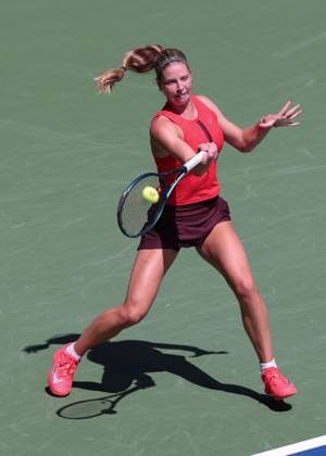 Hannah Klugman GBR , Girls Singles, Girls Singles, US Open Championships 2023, USTA Billie Jean King National Tennis Center, Flushing Meadows, New York, USA Copyright: xJuergenxHasenkopfx