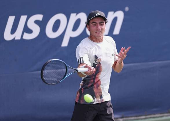 Ivan Ivanov BUL , Boys Singles, Boys Singles, US Open Championships 2023, USTA Billie Jean King National Tennis Center, Flushing Meadows, New York, USA Copyright: xJuergenxHasenkopfx