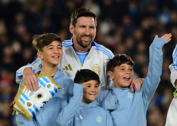 Lionel Messi. Argentina vs Venezuela. Eliminatorias Mundial USA 2026 *** Lionel Messi Argentina vs Venezuela World Cup Qualifiers USA 2026 Copyright: xxFacundoxMORALESx