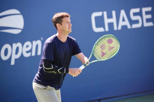 A hunt vs k. Takano in para standing t1, 1st round at us open tennis 2025. (spo) a hunt vs k. Takano in para standing t1, 1st round at us open tennis 2025. September 4, 2025, new york, usa : new zealander, a hunt (in navy blue shirt) vs japanese k. Takano (in light blue shirt ) in para standing t2-4, 1st round of us open tennis 2025. Para standing tennis is the format for people with physical impairments who want to play tennis without using a wheelchair. This includes, but not limited to, people with limb loss, limb deficiencies, cerebral palsy, acquired brain injuries or people of short stature amid the 145th us open, which is one of four annual grand slam tennis tournaments, held in late august and early september on hard courts at the usta billie jean king national tennis center in flushing meadows, queens, new york. The tournament features men s, women s, and mixed singles and doubles championships, plus wheelchair events. It is run by the united states tennis association (usta) and is the final major tournament of the year. This 2025 tournament is celebrating the 75th anniversary of althea gibson breaking the color barrier, which is being honored with a special theme and artwork for the event. Credit: niyi fote thenews2 (Foto: Niyi Fote Thenews2 imago images) SPO Copyright: xNiyixFotex