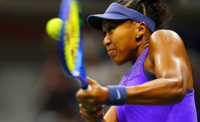 Naomi Osaka in semi final action 2025 US Open, Day Twelve, USTA Billie Jean King National Tennis Center, New York, USA - 04 Sept 2025New York USTA Billie Jean King National T New York (NY) United States of America  Copyright: xJavierxGarcia Shutterstockx 15467787p