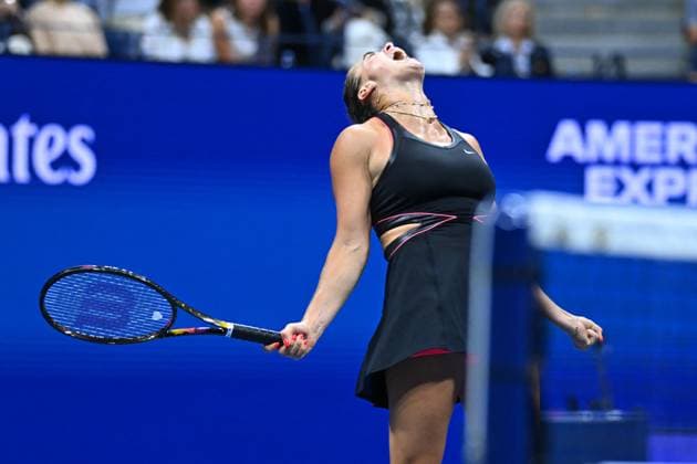 US Open - Aryna Sabalenka Semi Final Aryna Sabalenka (RUS) during her semi final round match at the 2025 US Open at Billie Jean National Tennis Center in New York City, NY, USA, on September 4, 2025. Photo by Corinne Dubreuil ABACAPRESS.COM New York City United States  Copyright: xDubreuilxCorinne ABACAx