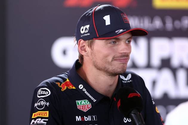 F1 Grand Prix of Italy Max Verstappen of Red Bull Racing during press conference, PK, Pressekonferenz ahead previews ahead of the F1 Grand Prix of Italy at Autodromo Nazionale on September 4, 2025 in Monza, Italy. Monza Autodromo Nazionale Italy Copyright: xMarcoxCanonierox