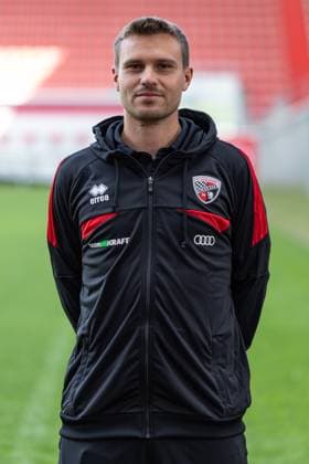 FC Ingolstadt 04 3 Liga, Porträttermin 2025 2026, Benedikt Blaser Physiotherapist 3 Liga FC Ingolstadt 04 Season 2025 2026 Porträttermin 2025 2026
