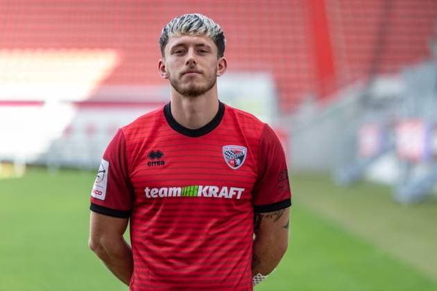 FC Ingolstadt 04 3 Liga, Porträttermin 2025 2026, Linus Rosenlöcher 19, FCI 3 Liga FC Ingolstadt 04 season 2025 2026 Porträttermin 2025 2026