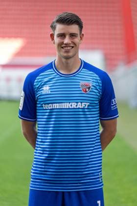 FC Ingolstadt 04 3 Liga, Porträttermin 2025 2026, Goalkeeper Markus Ponath 1, FCI 3 Liga FC Ingolstadt 04 Season 2025 2026 Porträttermin 2025 2026
