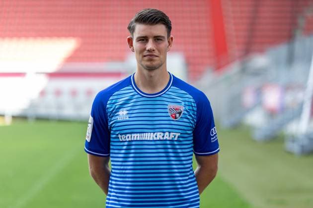 FC Ingolstadt 04 3 Liga, Porträttermin 2025 2026, Goalkeeper Markus Ponath 1, FCI 3 Liga FC Ingolstadt 04 Season 2025 2026 Porträttermin 2025 2026