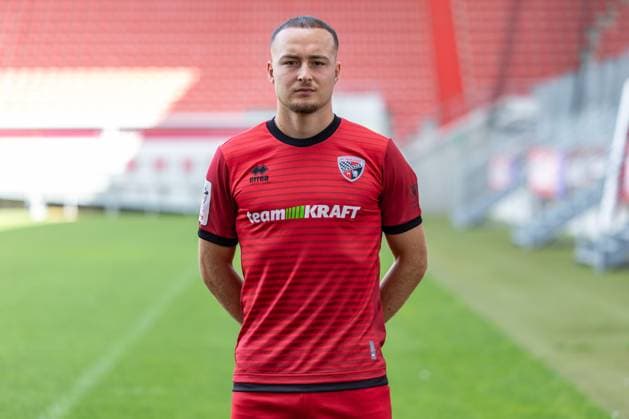 FC Ingolstadt 04 3 Liga, Porträttermin 2025 2026, Mattis Hoppe 2, FCI 3 Liga FC Ingolstadt 04 season 2025 2026 Porträttermin 2025 2026
