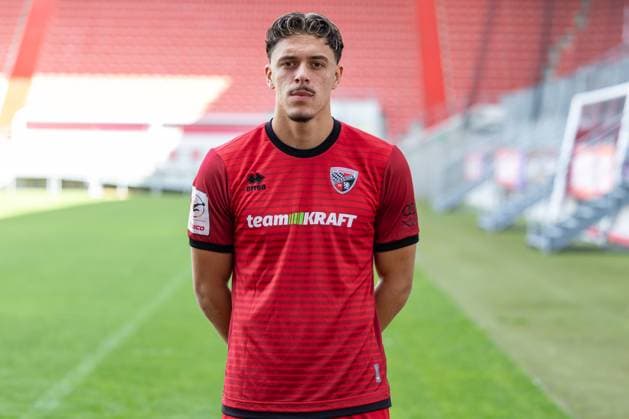 FC Ingolstadt 04 3 Liga, Porträttermin 2025 2026, Dennis Kaygin 10, FCI 3 Liga FC Ingolstadt 04 season 2025 2026 Porträttermin 2025 2026