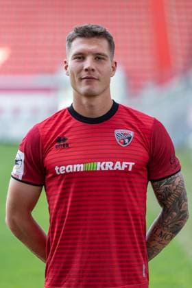 FC Ingolstadt 04 3 Liga, Porträttermin 2025 2026, Jonas Scholz 15, FCI 3 Liga FC Ingolstadt 04 season 2025 2026 Porträttermin 2025 2026