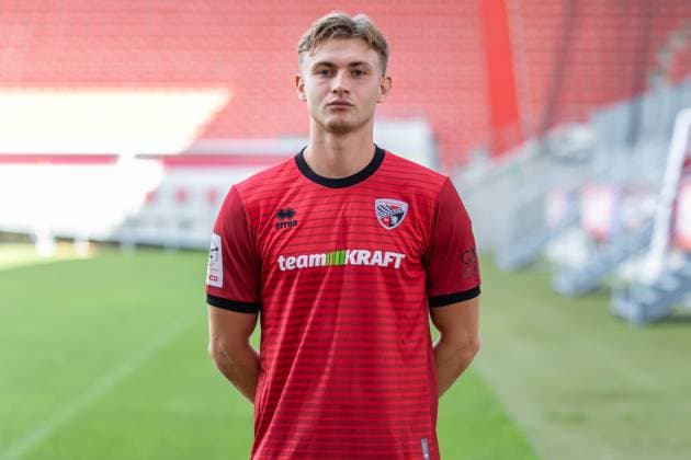 FC Ingolstadt 04 3 Liga, Porträttermin 2025 2026, Jasper Maljojoki 23, FCI 3 Liga FC Ingolstadt 04 season 2025 2026 Porträttermin 2025 2026