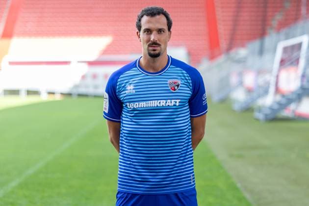 FC Ingolstadt 04 3 Liga, Porträttermin 2025 2026, Goalkeeper Kai Eisele 25, FCI 3 Liga FC Ingolstadt 04 Season 2025 2026 Porträttermin 2025 2026