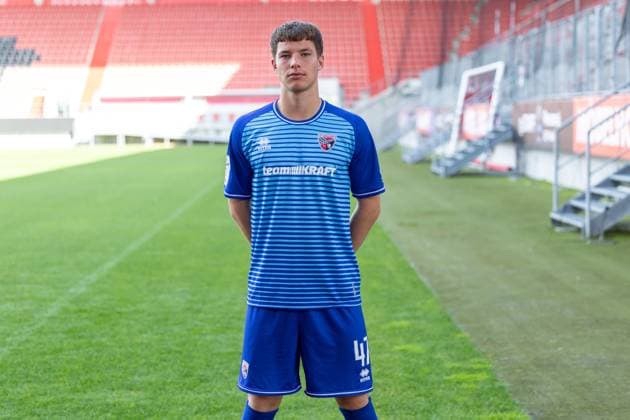 FC Ingolstadt 04 3 Liga, Porträttermin 2025 2026, Goalkeeper David Klein 47, FCI 3 Liga FC Ingolstadt 04 Season 2025 2026 Porträttermin 2025 2026