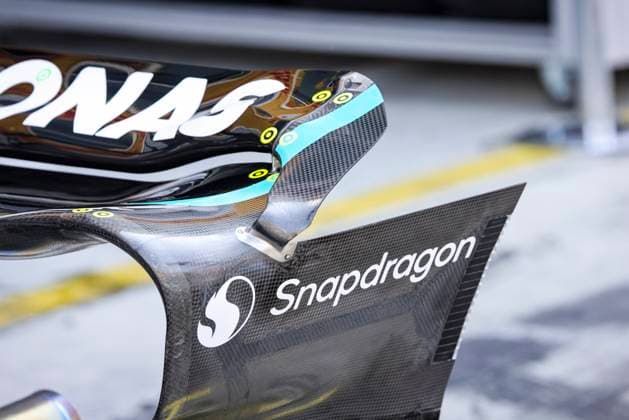 F1 - ITALIAN GRAND PRIX 2025 Mercedes AMG F1 Team W16, mechanical detail rear wing aerodynamism, aerodynamic, aerodynamics during the 2025 Formula 1 Pirelli Grand Premio d™Italia, 2025 Italian Grand Prix, 16th round of the 2025 FIA Formula One World Championship, WM, Weltmeisterschaft from September 5 to 7, 2025 on the Autodromo Nazionale Monza, in Monza, Italy - MonzaItaly  Copyright: xXavixBonillax
