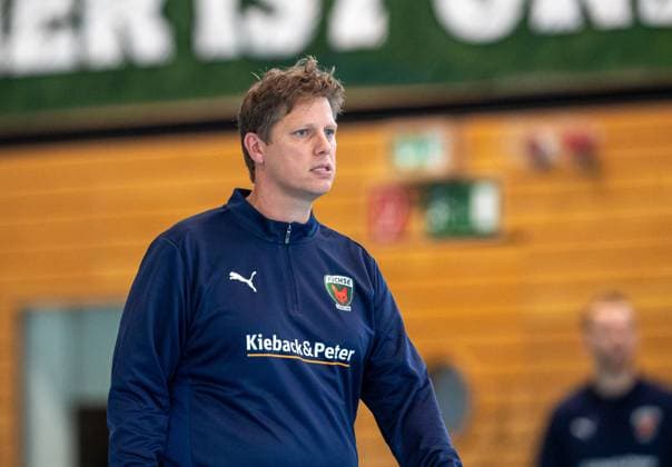 Handball, Men, Season 2025 2026, DAIKIN Handball Bundesliga, Füchse Berlin, Training, Coach Nicolej Krickau Füchse Berlin , 05 09 2025, Copyright: xSebastianxRäppold MatthiasxKochx