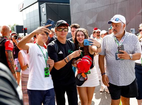 12 Andrea Kimi Antonelli ITA, Mercedes AMG Petronas F1 Team , F1 Grand Prix of Italy at Autodromo Nazionale Monza on September 5, 2025 in Monza, Italy Photo by HOCH ZWEI Monza Italy